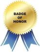 graphic badge of honor